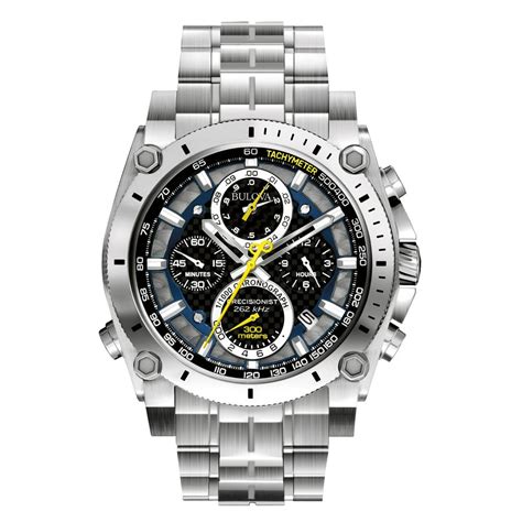 Bulova precisionist stainless steel watch